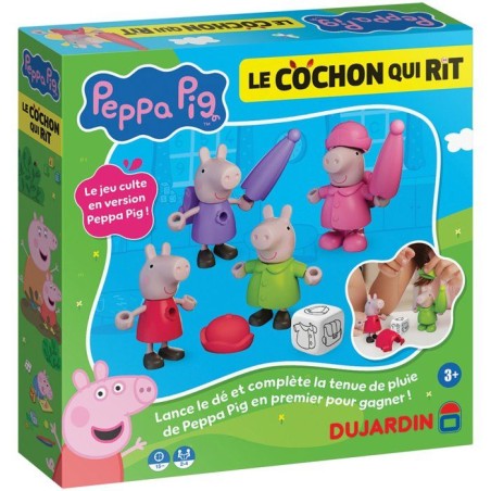 Cochon qui rit - Jeu de société - DUJARDIN - Peppa Pig - 2 a 4 joueu