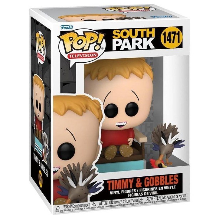 Figurine Funko Pop! Télévision South Park & Buddy - Timmy & Gobbles - 1471