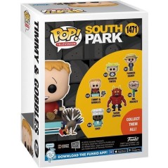 Figurine Funko Pop! Télévision South Park & Buddy - Timmy & Gobbles