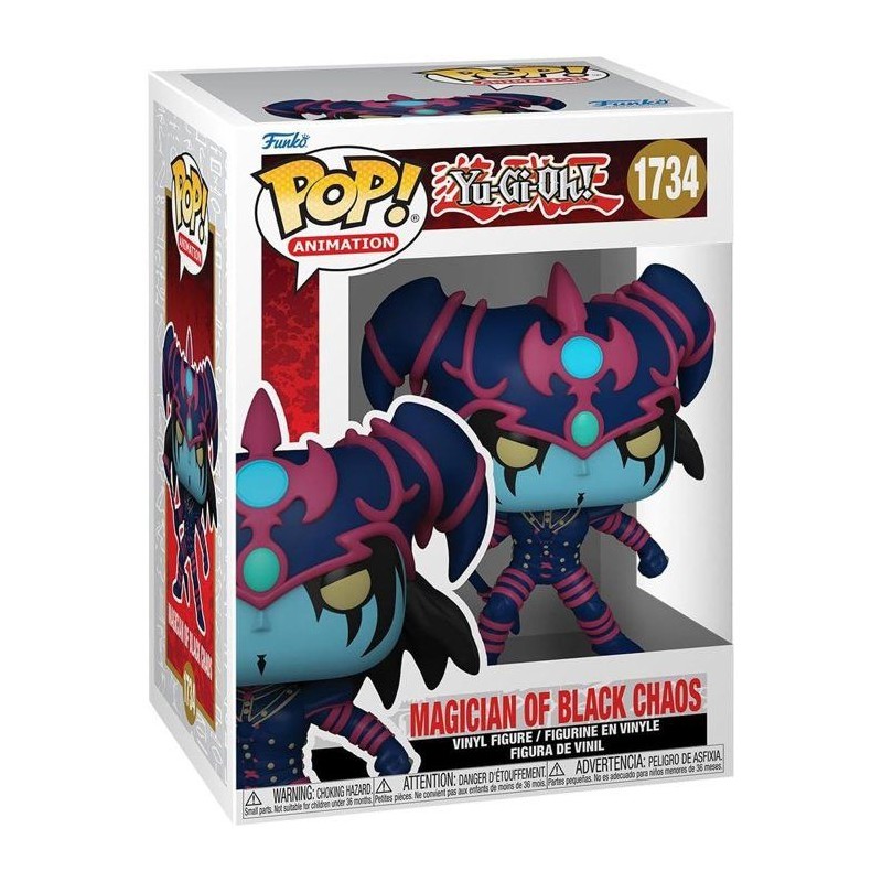 Figurine Funko Pop! Animation Yu-Gi-Oh! - Magicien du Chaos Sombre - 1
