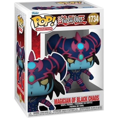 Figurine Funko Pop! Animation Yu-Gi-Oh! - Magicien du Chaos Sombre - 1