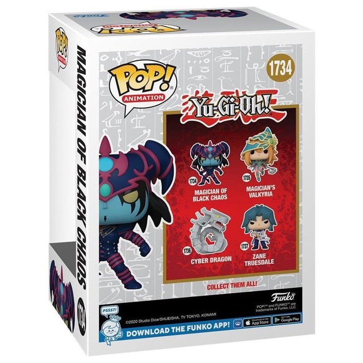 Figurine Funko Pop! Animation Yu-Gi-Oh! - Magicien du Chaos Sombre - 1734 Figurine Funko Pop! Animation Yu-Gi-Oh! - Magicien du Chaos Sombre - 1734