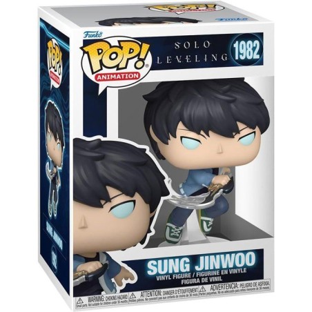 Figurine Funko Pop! Animation Solo Leveling - Sung Jinwoo - 1982 (Chas