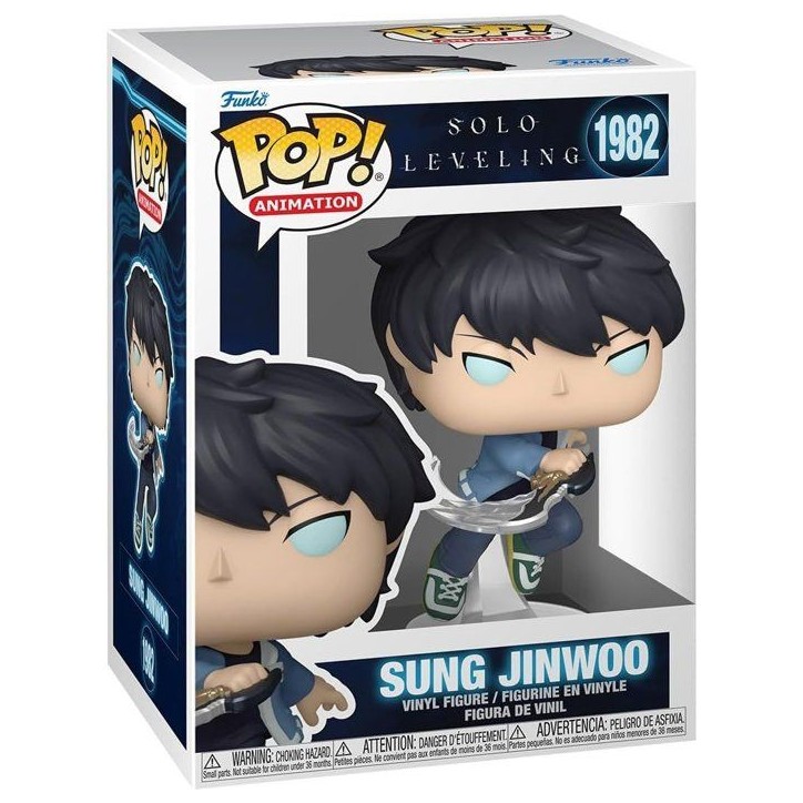 Figurine Funko Pop! Animation Solo Leveling - Sung Jinwoo - 1982 (Chase Édition) Figurine Funko Pop! Animation Solo Leveling - Sung Jinwoo - 1982 (Chase Édition)