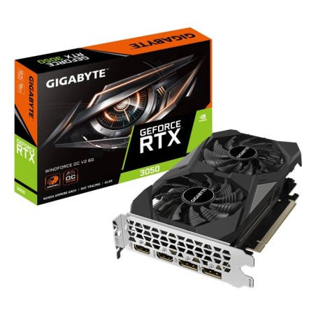 Carte graphique - GIGABYTE - Windforce OC - RTX 3050 - 6Go