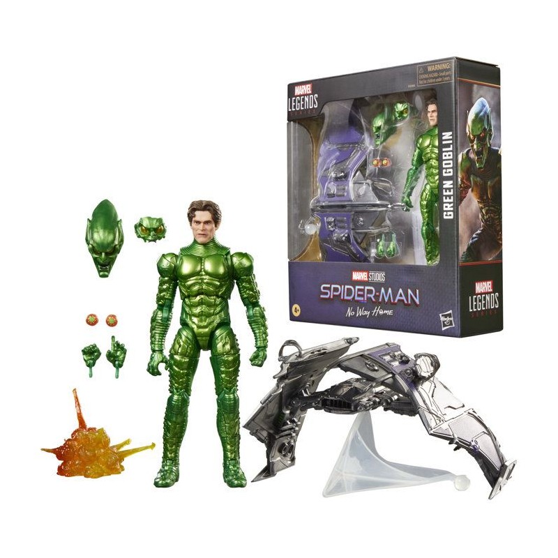 Figurine Bouffon Vert de collection de 15 cm, Mavel Legends Series, In