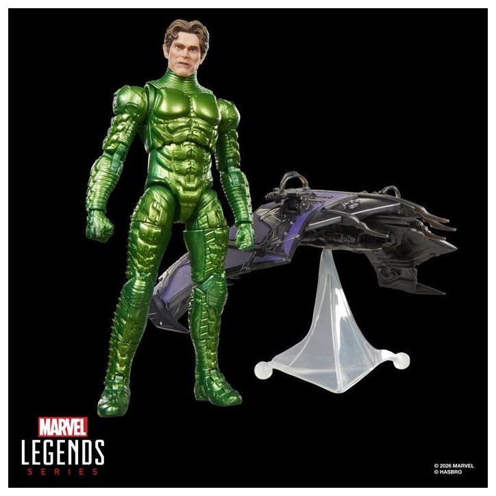 Figurine Bouffon Vert de collection de 15 cm, Mavel Legends Series, Inspirée du film Spider-Man: No Way Home, des 14 ans Figurine Bouffon Vert de collection de 15 cm, Mavel Legends Series, Inspirée du film Spider-Man: No Way Home, des 14 ans