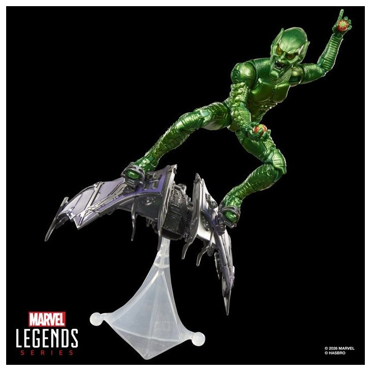 Figurine Bouffon Vert de collection de 15 cm, Mavel Legends Series, Inspirée du film Spider-Man: No Way Home, des 14 ans Figurine Bouffon Vert de collection de 15 cm, Mavel Legends Series, Inspirée du film Spider-Man: No Way Home, des 14 ans