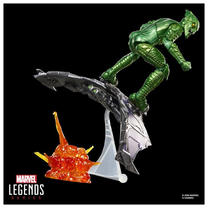 Figurine Bouffon Vert de collection de 15 cm, Mavel Legends Series, Inspirée du film Spider-Man: No Way Home, des 14 ans Figurine Bouffon Vert de collection de 15 cm, Mavel Legends Series, Inspirée du film Spider-Man: No Way Home, des 14 ans