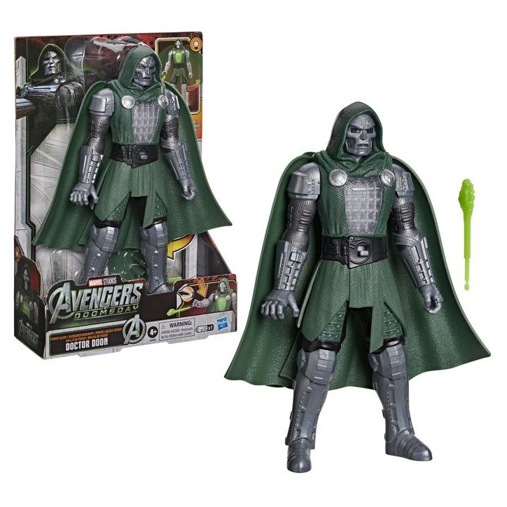 Figurine Docteur Doom électronique de 25 cm, jouets de super-héros pour enfants, Marvel Studios Avengers: Doomsday, des 4 ans Figurine Docteur Doom électronique de 25 cm, jouets de super-héros pour enfants, Marvel Studios Avengers: Doomsday, des 4 ans