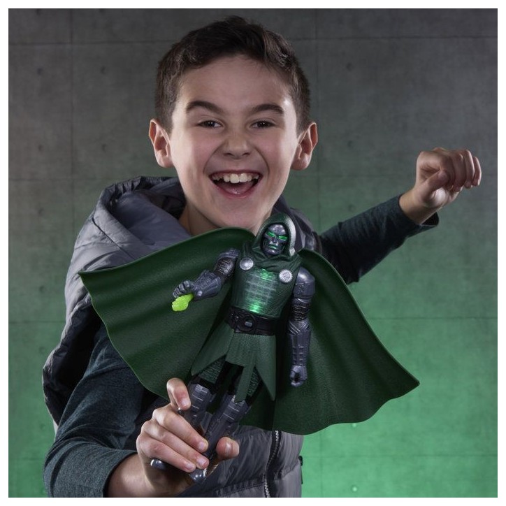 Figurine Docteur Doom électronique de 25 cm, jouets de super-héros pour enfants, Marvel Studios Avengers: Doomsday, des 4 ans Figurine Docteur Doom électronique de 25 cm, jouets de super-héros pour enfants, Marvel Studios Avengers: Doomsday, des 4 ans