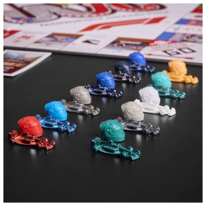 Monopoly Formula 1, jeu de société de plateau, 2 a 4 joueurs, jeux pour enfants et fans de Pokémon, env. 45 minutes, des 8 an Monopoly Formula 1, jeu de société de plateau, 2 a 4 joueurs, jeux pour enfants et fans de Pokémon, env. 45 minutes, des 8 an