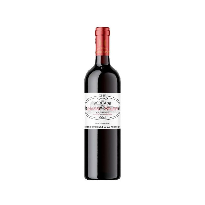 Héritage de Chasse-Spleen 2021 Haut-Médoc - Vin rouge de Bordeaux