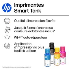 Imprimante Multifonction - HP - Smart Tank 7006 – Wi-Fi et Bluetooth