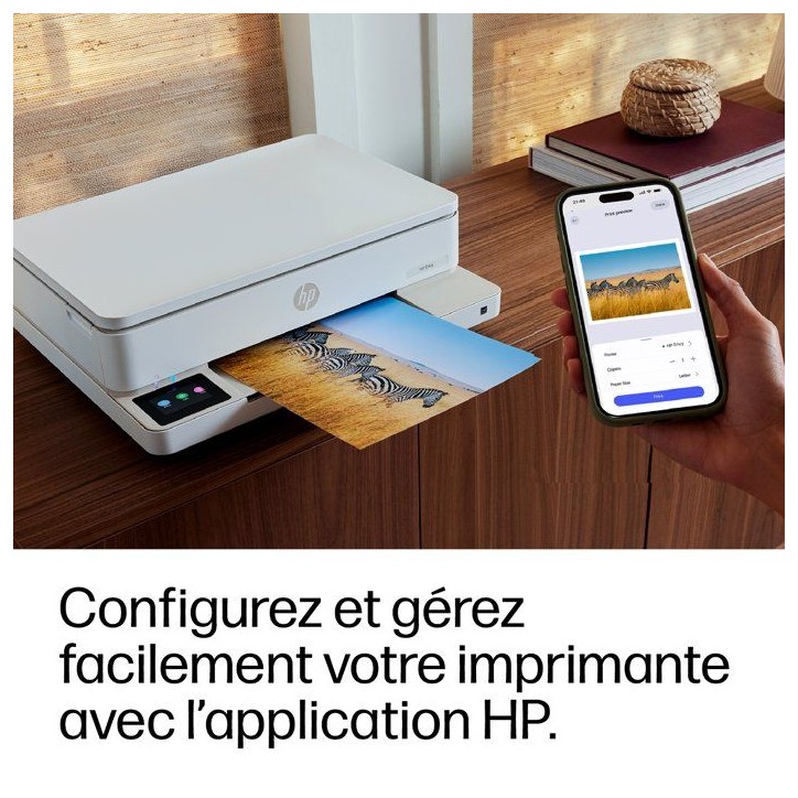 Imprimante tout-en-un HP Envy 6110 Jet d'encre couleur - Copie Scan - Recto verso automatique Imprimante tout-en-un HP Envy 6110 Jet d'encre couleur - Copie Scan - Recto verso automatique