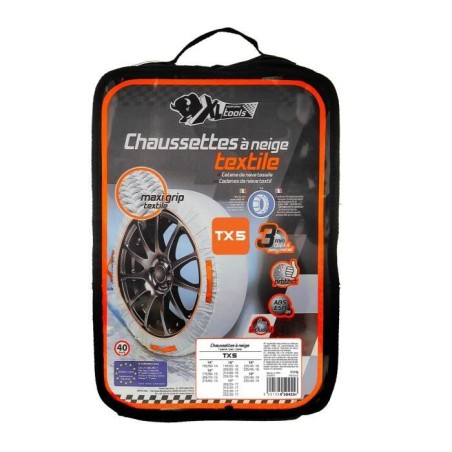 XL PERFORM TOOLS Chaussettes a Neige, Chaînes textiles TX5