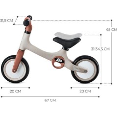 Draisienne bébé - KINDERKRAFT - TOVE - Roues EVA - Jusqu'a 25 kg - Légere