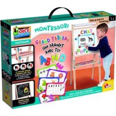 Tableau évolutif - LISCIANI - Montessori - Grand tableau en bois - R