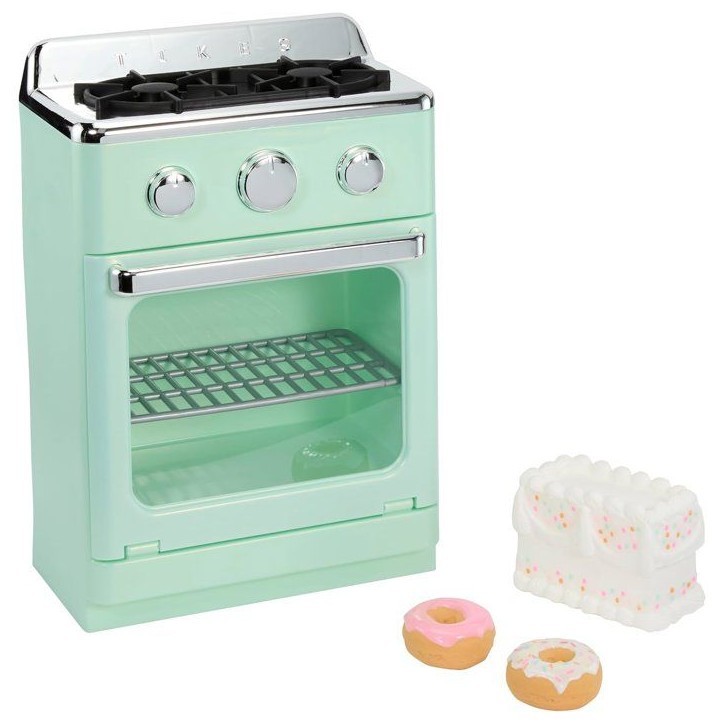 Little Tikes - Sweet Spaces - Four modulaire - Vert d'eau - Porte qui s'ouvre et boutons rotatifs - Accessoires cuisine - 3 ans Little Tikes - Sweet Spaces - Four modulaire - Vert d'eau - Porte qui s'ouvre et boutons rotatifs - Accessoires cuisine - 3 ans