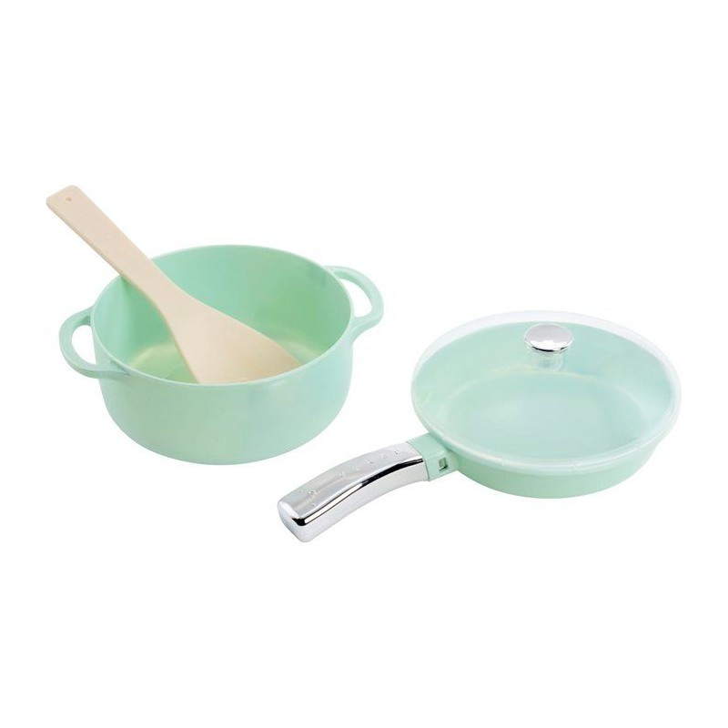 Little Tikes - Sweet Spaces - Service poeles et casseroles - Vert d'ea