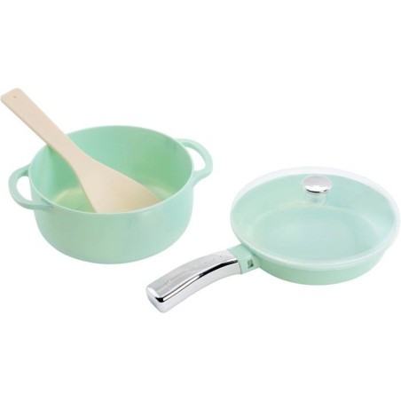 Little Tikes - Sweet Spaces - Service poeles et casseroles - Vert d'ea