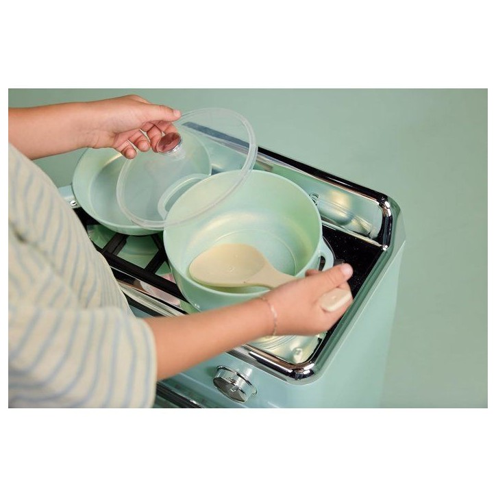 Little Tikes - Sweet Spaces - Service poeles et casseroles - Vert d'eau - Accessoires - Batterie de cuisine - 3 ans Little Tikes - Sweet Spaces - Service poeles et casseroles - Vert d'eau - Accessoires - Batterie de cuisine - 3 ans