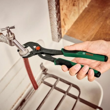 Bosch - Set de 4 pinces (coupante diagonale précise et durable, universelle, a bec long et multiprises)