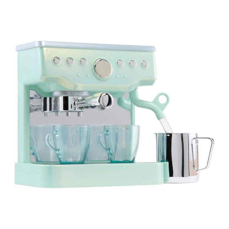 Little Tikes - Sweet Spaces - Machine a espresso - Vert d'eau - Tasses