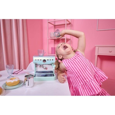 Little Tikes - Sweet Spaces - Machine a espresso - Vert d'eau - Tasses fonctionnelles - Accessoires café - 3 ans