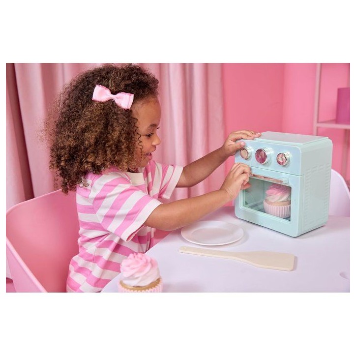 Little Tikes - Sweet Spaces - Four jouet - Vert d'eau - Cupcakes qui changent de couleur - Accessoires pâtisserie - 3 ans
