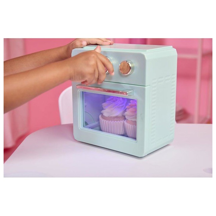Little Tikes - Sweet Spaces - Four jouet - Vert d'eau - Cupcakes qui changent de couleur - Accessoires pâtisserie - 3 ans
