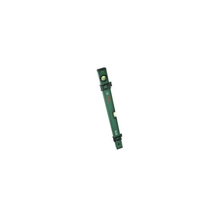 Bosch Niveau a bulle 60 cm (2 curseurs, fioles horizontale/verticales fluo, échelle métrique, rainure en V) Bosch Niveau a bulle 60 cm (2 curseurs, fioles horizontale/verticales fluo, échelle métrique, rainure en V)