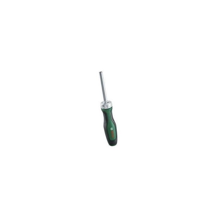 Bosch Tournevis a cliquet a embout (mécanisme a 36 dents porte-embout magnétique poignée Softgrip) Bosch Tournevis a cliquet a embout (mécanisme a 36 dents porte-embout magnétique poignée Softgrip)