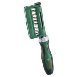 Bosch Set de 19 tournevis a cliquet a embout (36 dents porte-embout ma