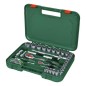 Bosch Set de 57 cliquets 1/4 + 1/2 (pour divers bricolages 55 accessoires couple élevé Softgrip coffret de transport)