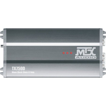Amplificateur voiture mono classe D - MTX AUDIO - TX750D - 750 W RMS -