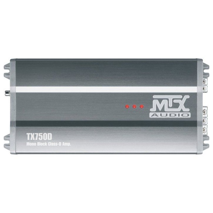 Amplificateur voiture mono classe D - MTX AUDIO - TX750D - 750 W RMS - Compatible 1 O - Télécommande EBC Amplificateur voiture mono classe D - MTX AUDIO - TX750D - 750 W RMS - Compatible 1 O - Télécommande EBC