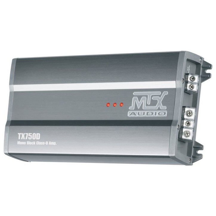 Amplificateur voiture mono classe D - MTX AUDIO - TX750D - 750 W RMS - Compatible 1 O - Télécommande EBC Amplificateur voiture mono classe D - MTX AUDIO - TX750D - 750 W RMS - Compatible 1 O - Télécommande EBC