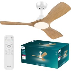 Ventilateur de plafond - Philips - Olas - Pales fixes - Diametre 106 c