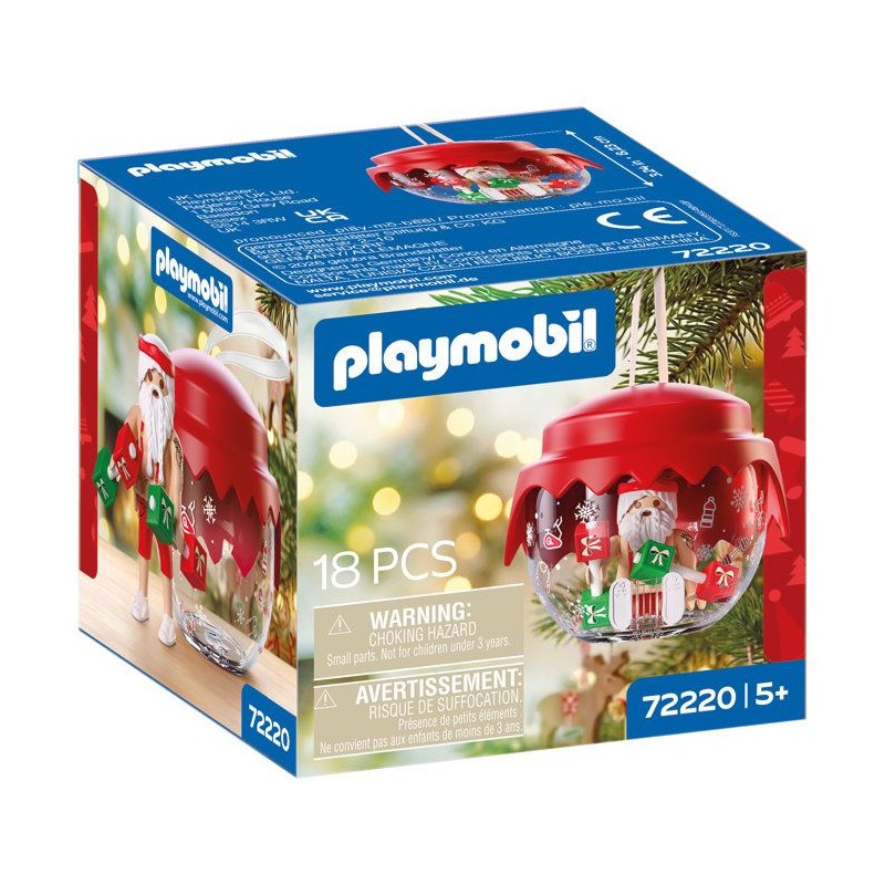 PLAYMOBIL 72220 Boule de Noël : Sportif