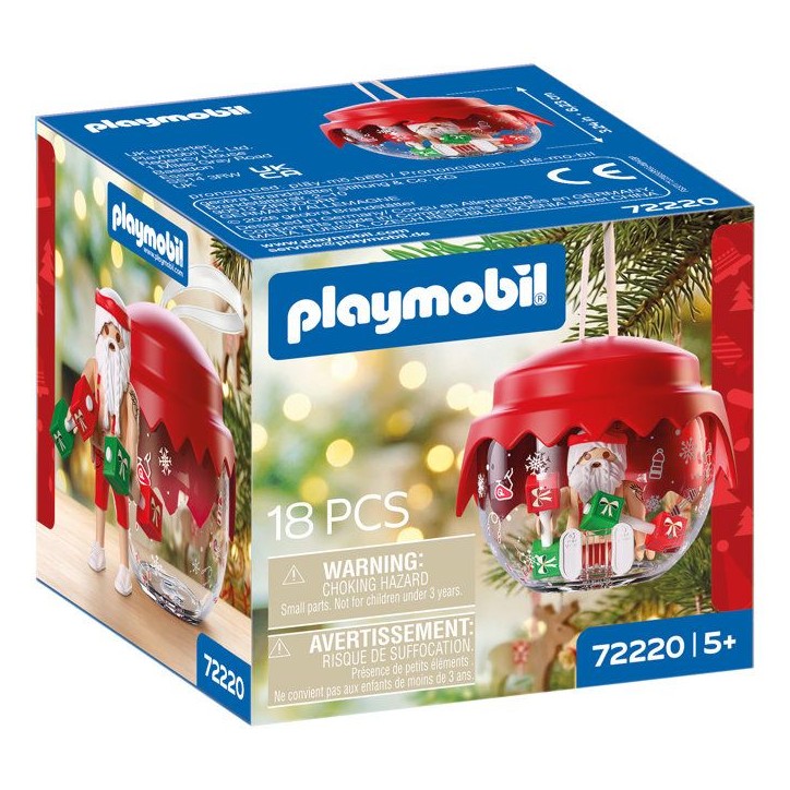 PLAYMOBIL 72220 Boule de Noël : Sportif