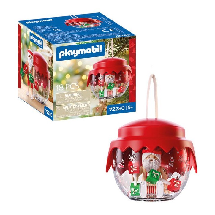 PLAYMOBIL 72220 Boule de Noël : Sportif