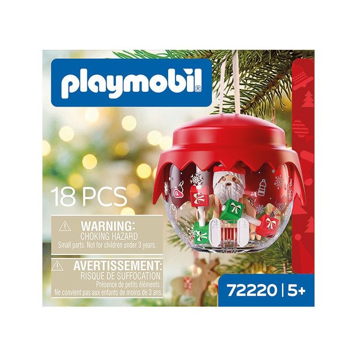 PLAYMOBIL 72220 Boule de Noël : Sportif