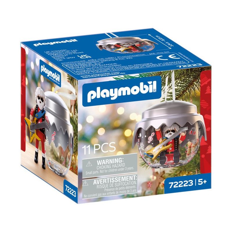 PLAYMOBIL 72223 Boule de Noël : Rockstar