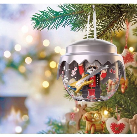 PLAYMOBIL 72223 Boule de Noël : Rockstar