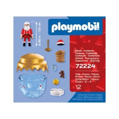 PLAYMOBIL 72224 Boule de Noël : Pere Nöel