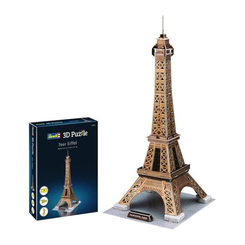 Puzzle 3D Tour Eiffel - REVELL - 39 pieces - EPS
