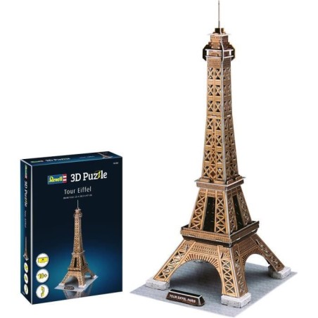 Puzzle 3D Tour Eiffel - REVELL - 39 pieces - EPS