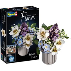 Puzzle 3D en bois - REVELL - Tiny Adventures - Festival Fleuri - Fleur