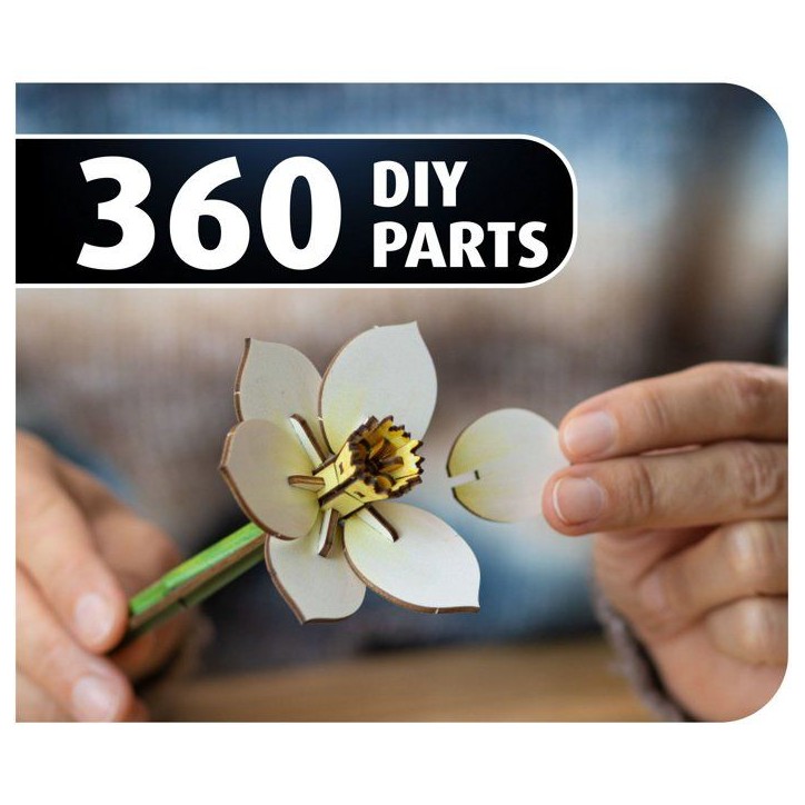 Puzzle 3D en bois - REVELL - Tiny Adventures - Festival Fleuri - Fleurs - Avec Senteur Puzzle 3D en bois - REVELL - Tiny Adventures - Festival Fleuri - Fleurs - Avec Senteur